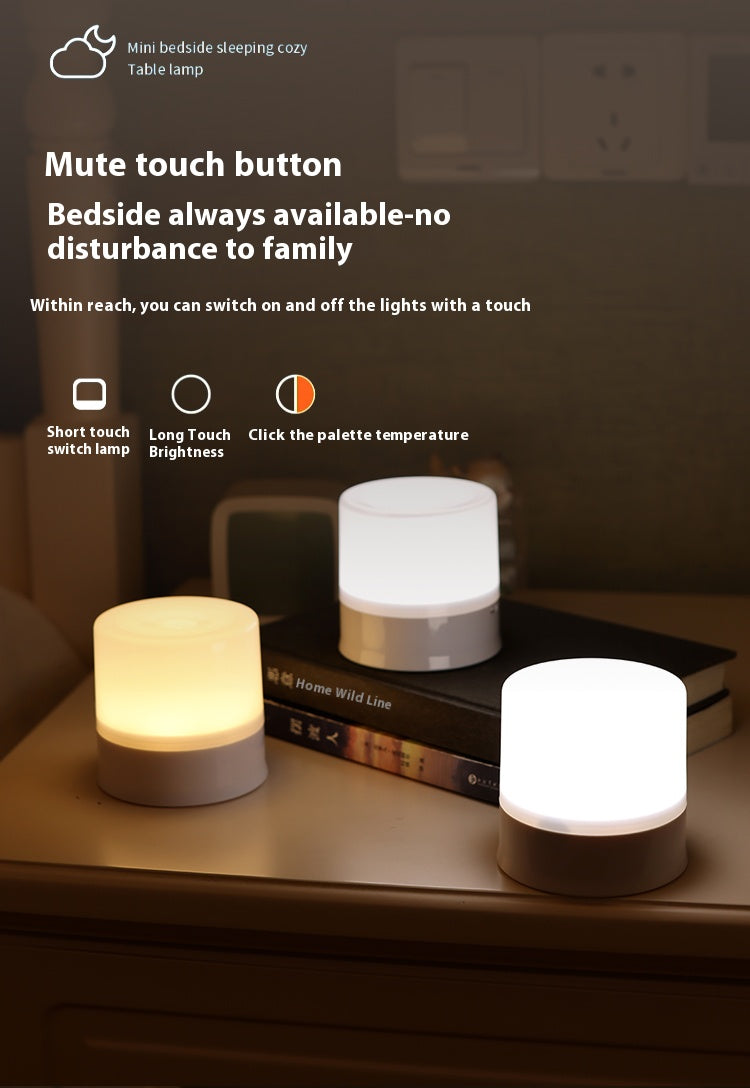 360° Magnetic Night Light | 3 Color Temperatures · Long Battery Life | Bedroom, Desk & Camping Use